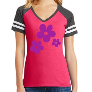 Women's Game V-Neck Tee Thumbnail
