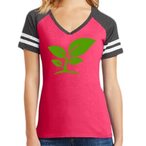Women's Game V-Neck Tee Thumbnail