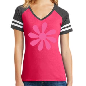Women's Game V-Neck Tee Thumbnail