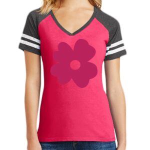 Women's Game V-Neck Tee Thumbnail