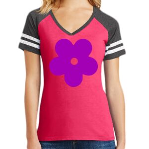 Women's Game V-Neck Tee Thumbnail