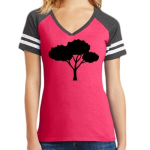 Women's Game V-Neck Tee Thumbnail