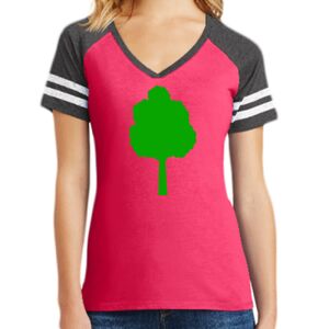 Women's Game V-Neck Tee Thumbnail