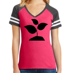 Women's Game V-Neck Tee Thumbnail