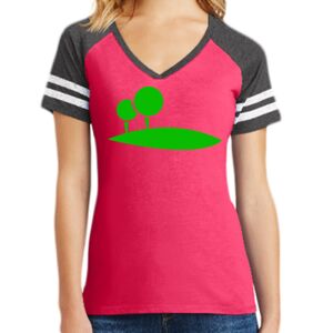 Women's Game V-Neck Tee Thumbnail