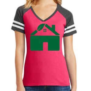 Women's Game V-Neck Tee Thumbnail