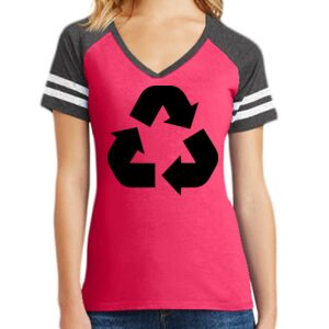 Women's Game V-Neck Tee Thumbnail