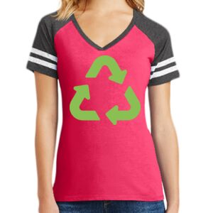 Women's Game V-Neck Tee Thumbnail
