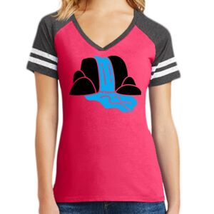 Women's Game V-Neck Tee Thumbnail