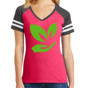 Women's Game V-Neck Tee Thumbnail