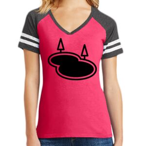 Women's Game V-Neck Tee Thumbnail