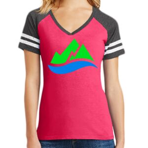 Women's Game V-Neck Tee Thumbnail