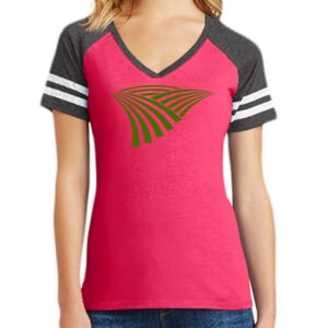 Women's Game V-Neck Tee Thumbnail
