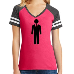 Women's Game V-Neck Tee Thumbnail