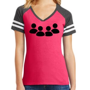 Women's Game V-Neck Tee Thumbnail