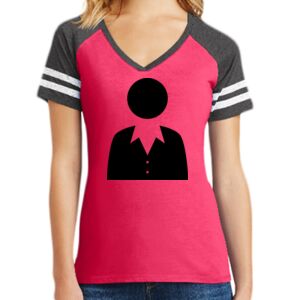 Women's Game V-Neck Tee Thumbnail