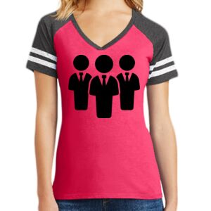 Women's Game V-Neck Tee Thumbnail
