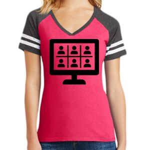 Women's Game V-Neck Tee Thumbnail