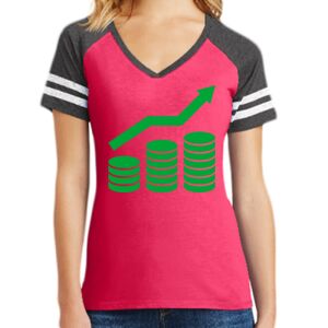 Women's Game V-Neck Tee Thumbnail