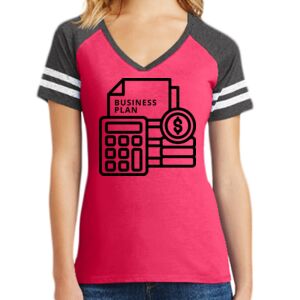 Women's Game V-Neck Tee Thumbnail