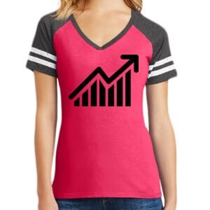 Women's Game V-Neck Tee Thumbnail