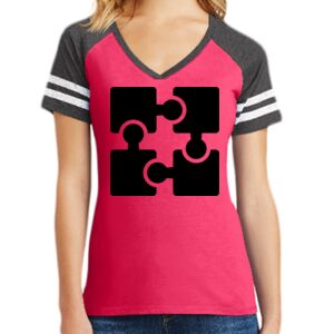 Women's Game V-Neck Tee Thumbnail
