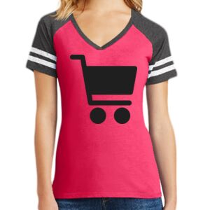 Women's Game V-Neck Tee Thumbnail