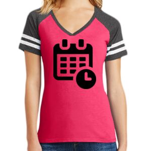 Women's Game V-Neck Tee Thumbnail