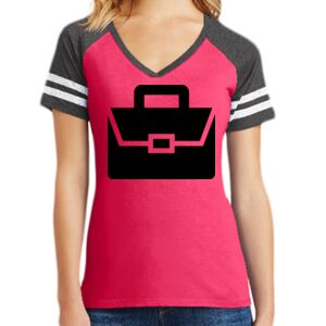 Women's Game V-Neck Tee Thumbnail
