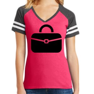 Women's Game V-Neck Tee Thumbnail