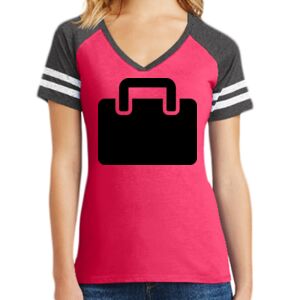 Women's Game V-Neck Tee Thumbnail