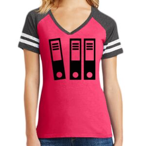 Women's Game V-Neck Tee Thumbnail