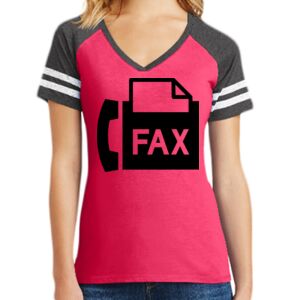 Women's Game V-Neck Tee Thumbnail