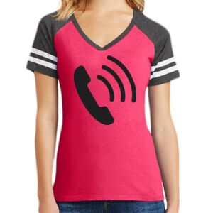Women's Game V-Neck Tee Thumbnail