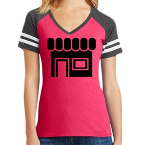 Women's Game V-Neck Tee Thumbnail