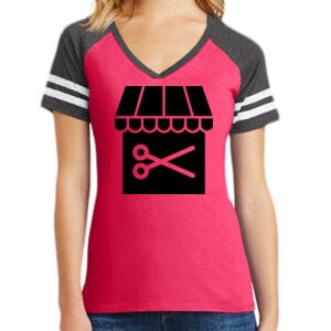 Women's Game V-Neck Tee Thumbnail