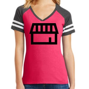 Women's Game V-Neck Tee Thumbnail