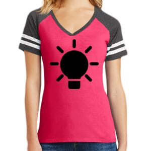 Women's Game V-Neck Tee Thumbnail