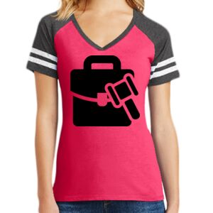 Women's Game V-Neck Tee Thumbnail