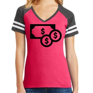 Women's Game V-Neck Tee Thumbnail