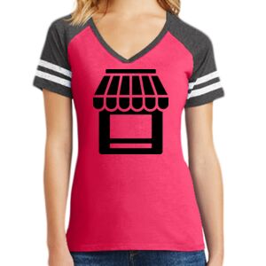 Women's Game V-Neck Tee Thumbnail