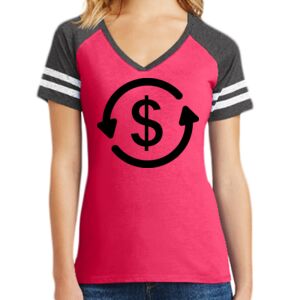 Women's Game V-Neck Tee Thumbnail