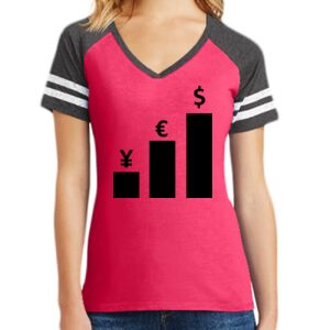 Women's Game V-Neck Tee Thumbnail