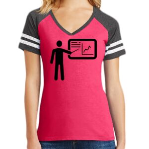 Women's Game V-Neck Tee Thumbnail