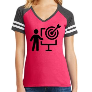 Women's Game V-Neck Tee Thumbnail
