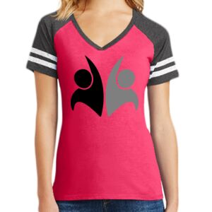 Women's Game V-Neck Tee Thumbnail