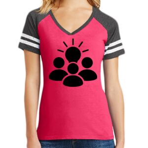 Women's Game V-Neck Tee Thumbnail