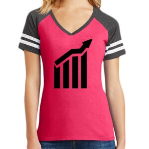Women's Game V-Neck Tee Thumbnail