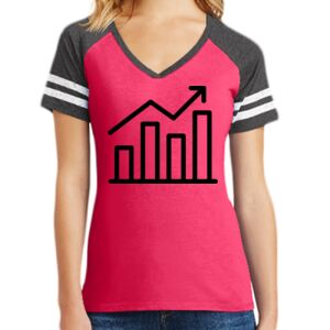 Women's Game V-Neck Tee Thumbnail