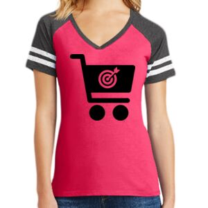 Women's Game V-Neck Tee Thumbnail